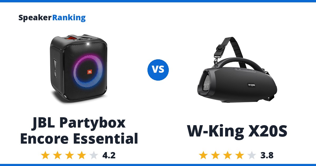 JBL Partybox Encore Essential vs W-King X20S