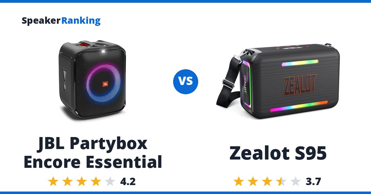 JBL Partybox Encore Essential vs Zealot S95