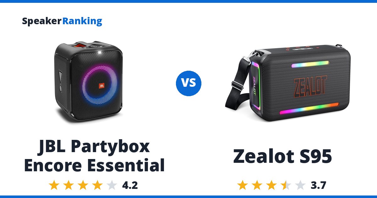 JBL Partybox Encore Essential vs Zealot S95