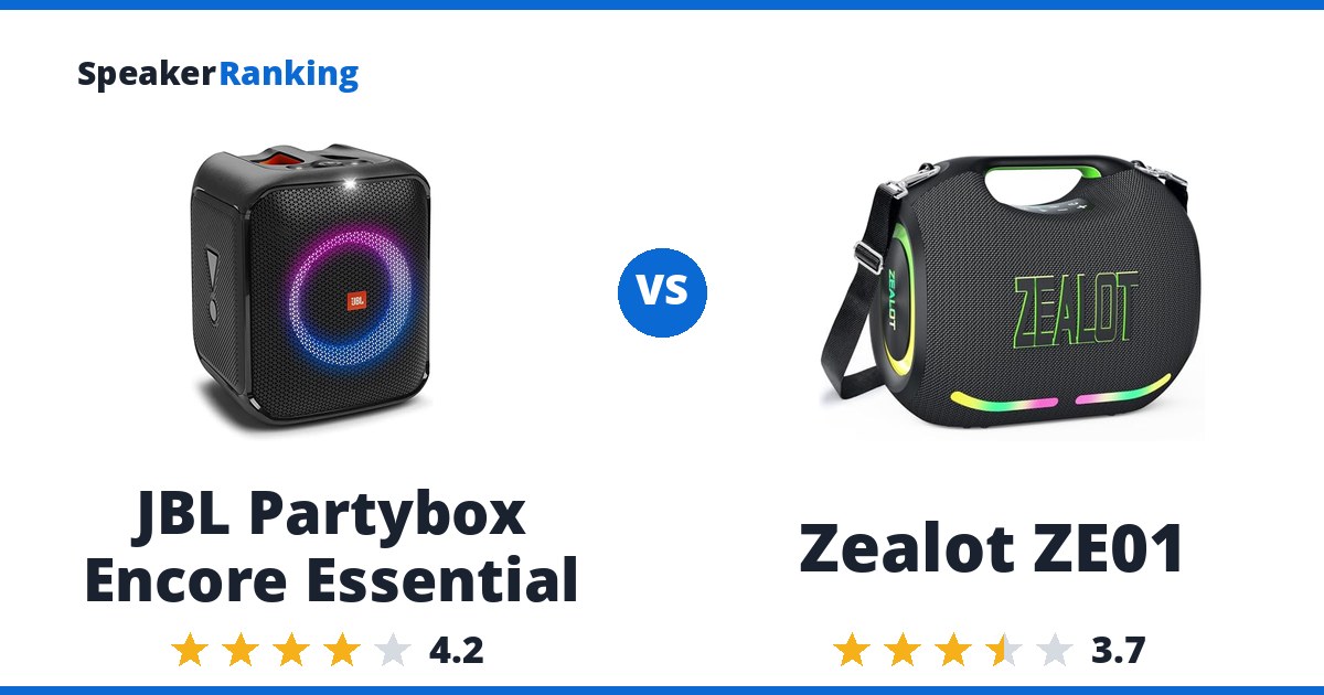 JBL Partybox Encore Essential vs Zealot ZE01
