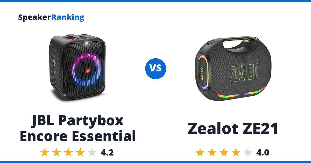 JBL Partybox Encore Essential vs Zealot ZE21