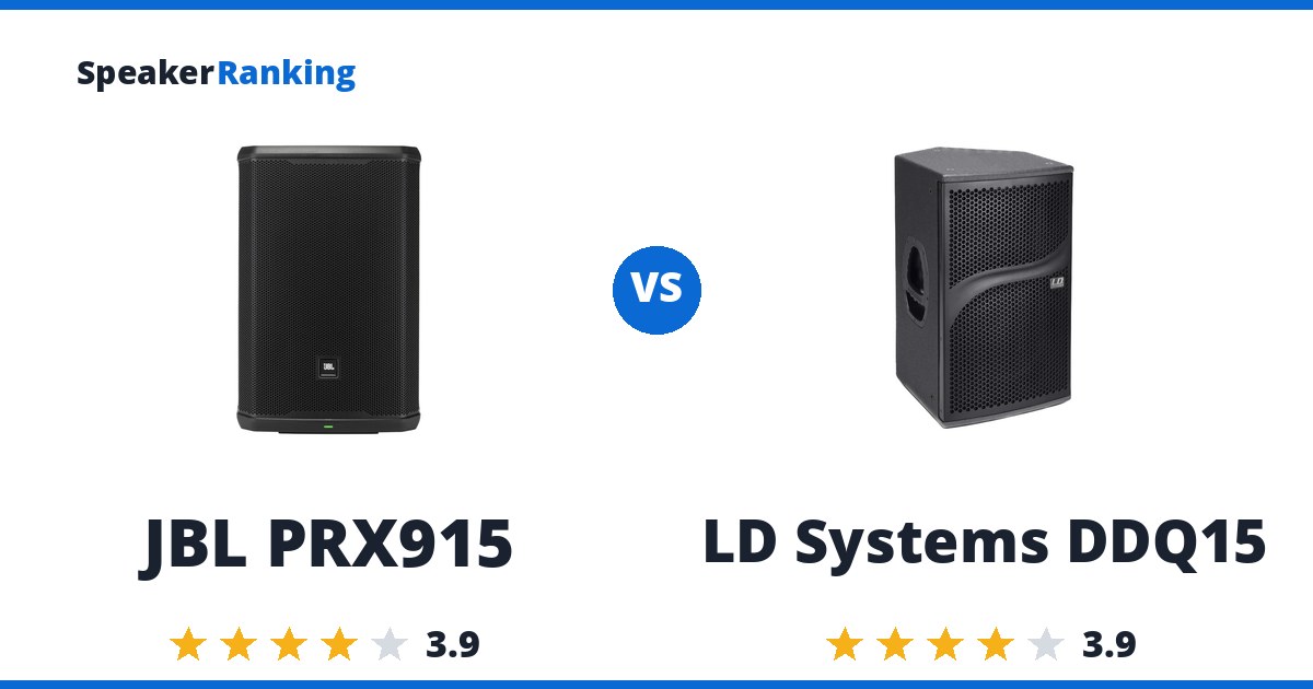 JBL PRX915 vs LD Systems DDQ15