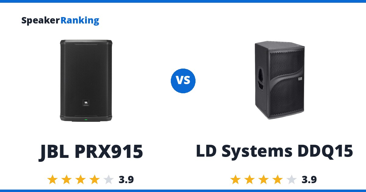 JBL PRX915 vs LD Systems DDQ15