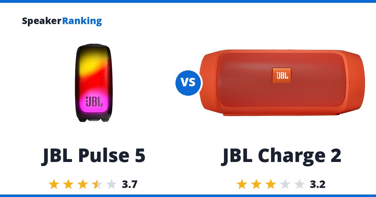 JBL Pulse 5 vs JBL Charge 2