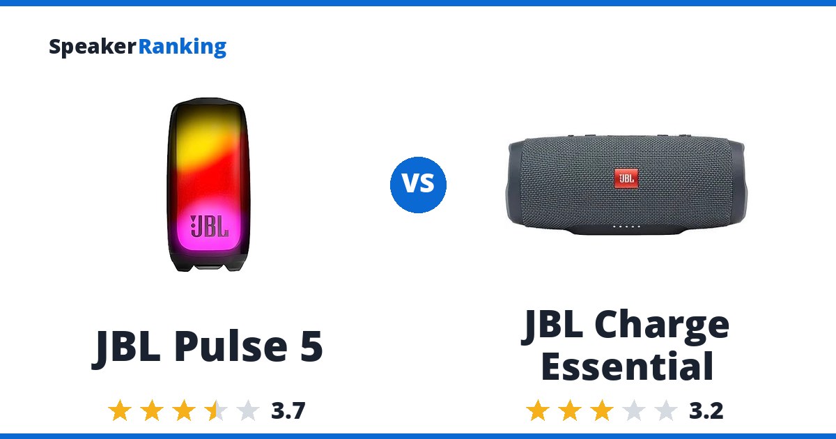 JBL Pulse 5 vs JBL Charge Essential