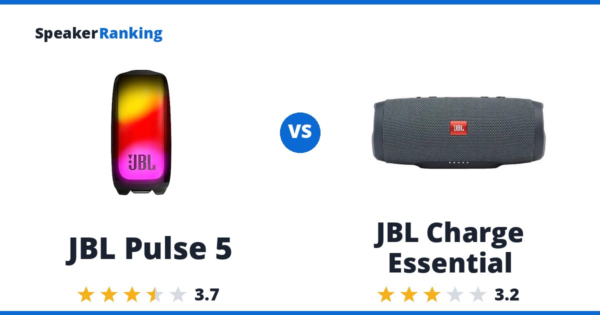 JBL Pulse 5 vs JBL Charge Essential