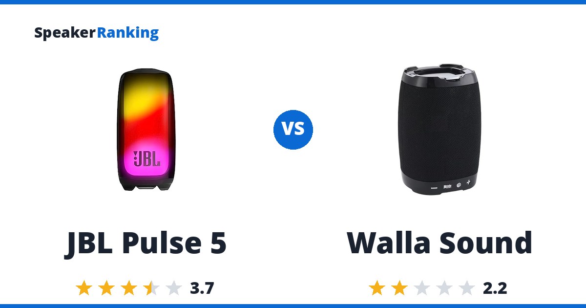 JBL Pulse 5 vs Walla Sound