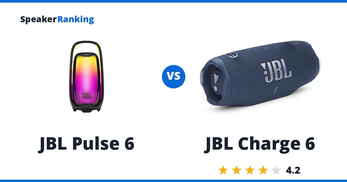 JBL Pulse 6 vs JBL Charge 6