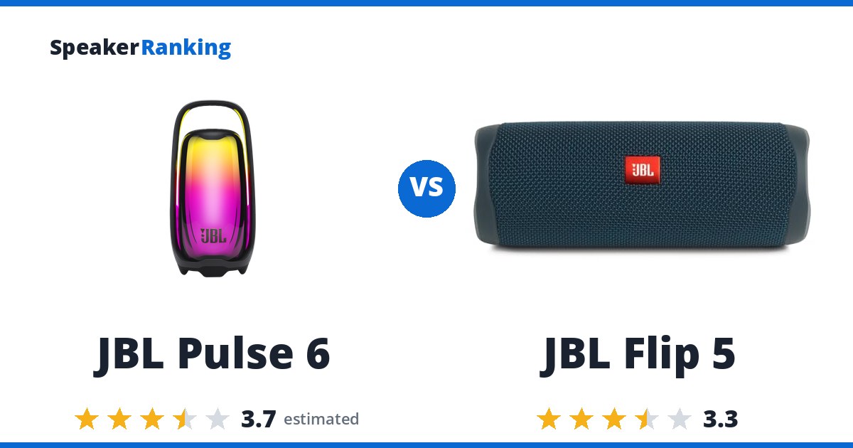 JBL Pulse 6 vs JBL Flip 5