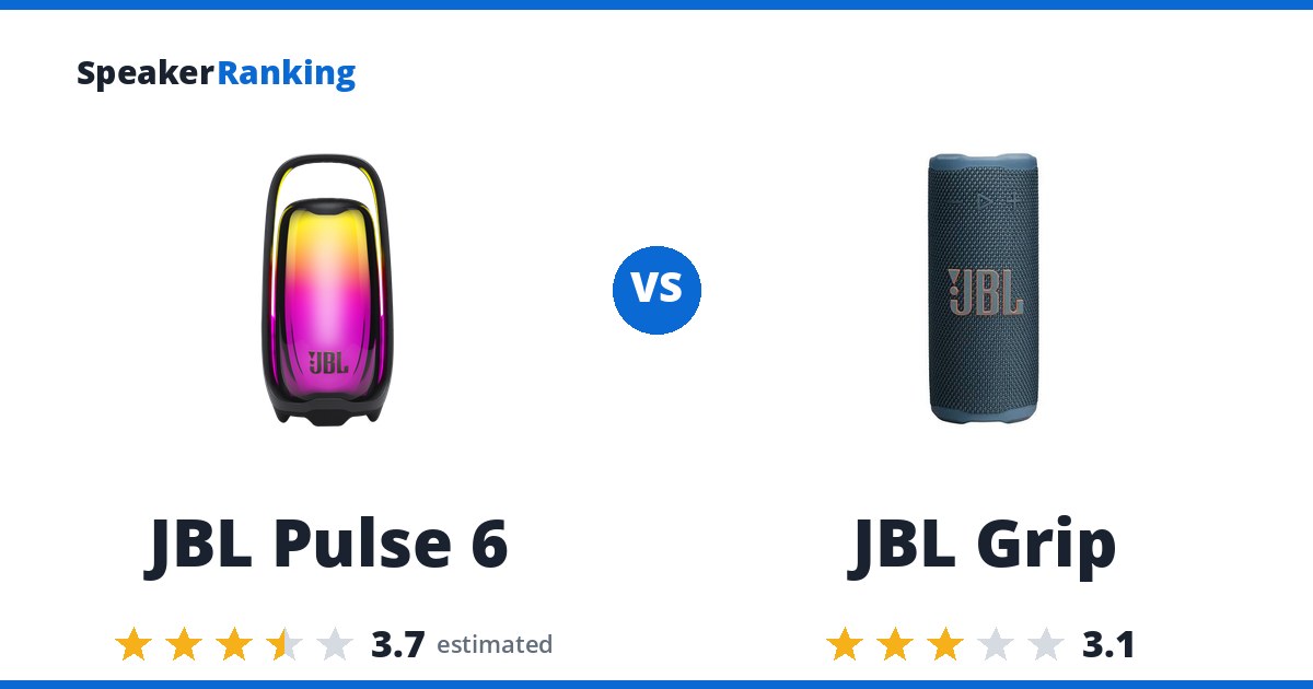 JBL Pulse 6 vs JBL Grip