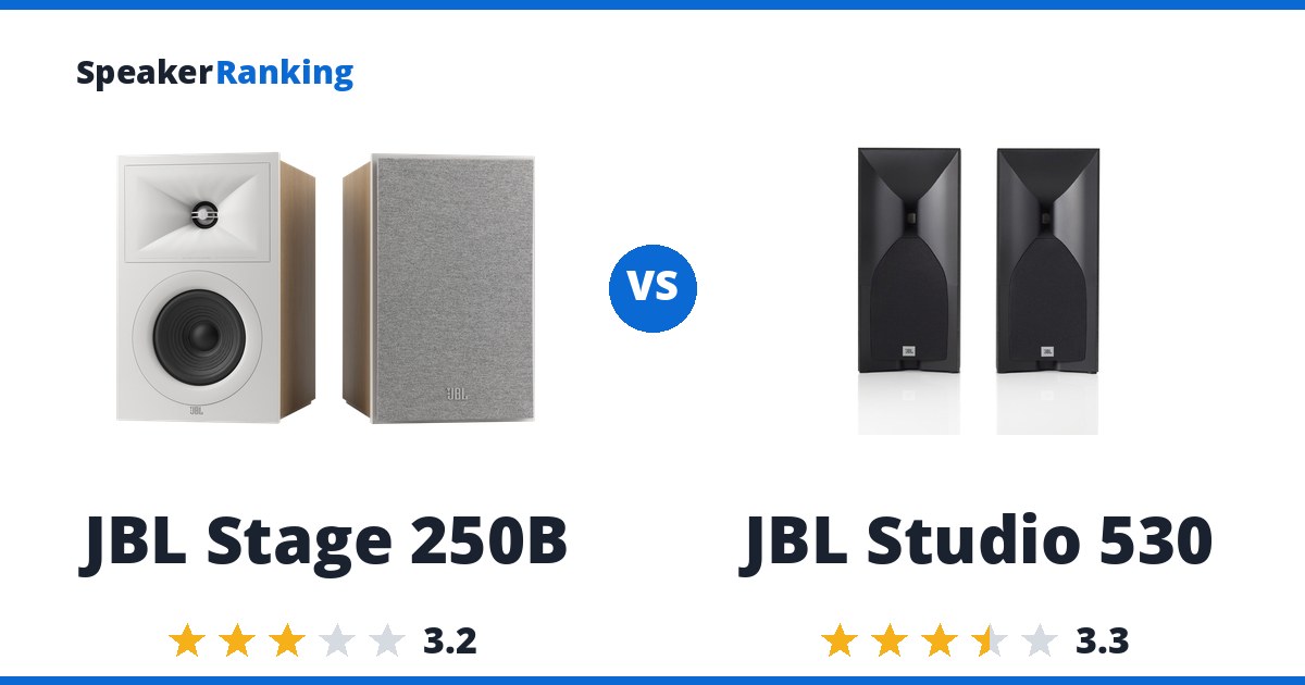 JBL Stage 250B vs JBL Studio 530