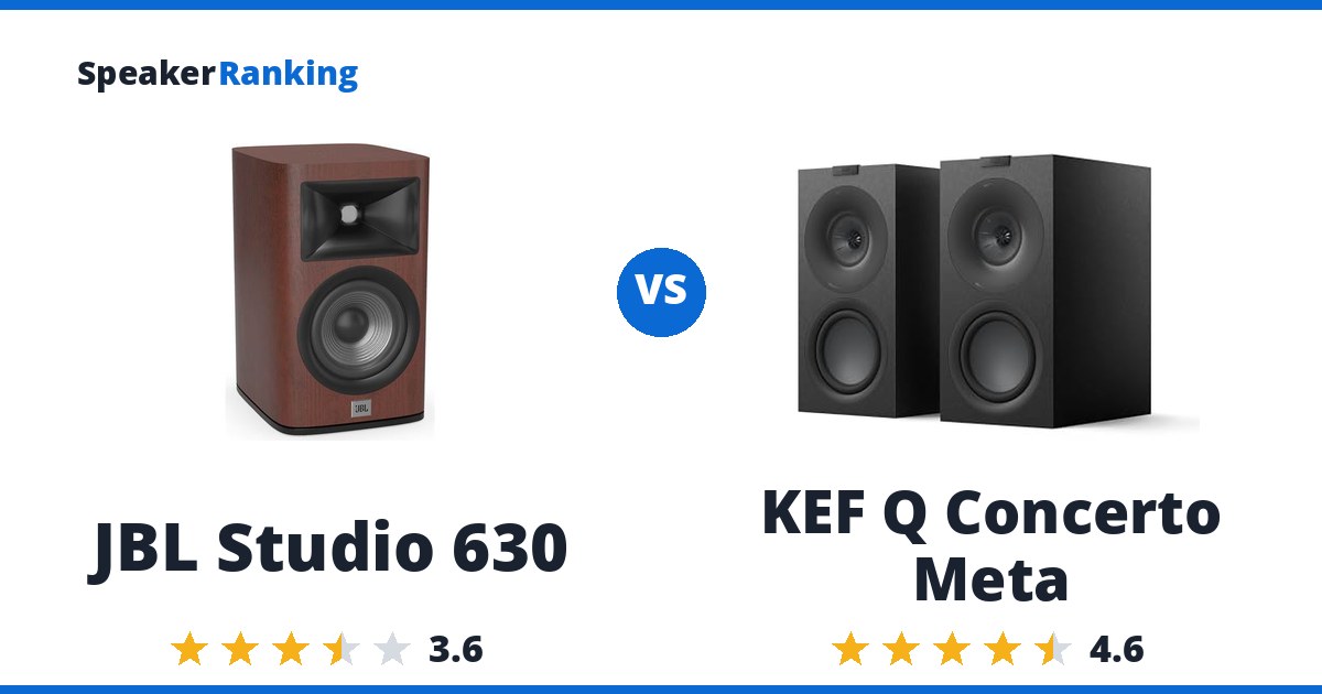 JBL Studio 630 vs KEF Q Concerto Meta