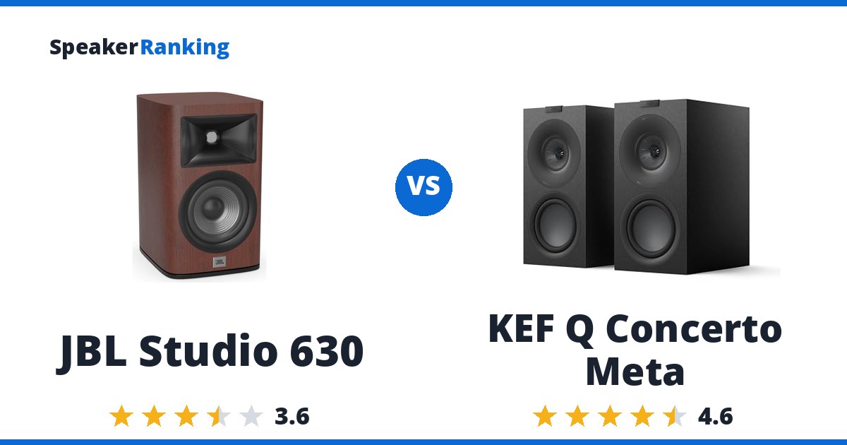JBL Studio 630 vs KEF Q Concerto Meta
