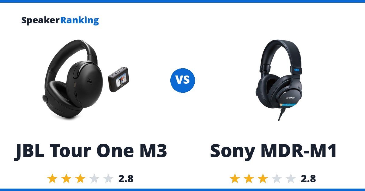 JBL Tour One M3 vs Sony MDR-M1