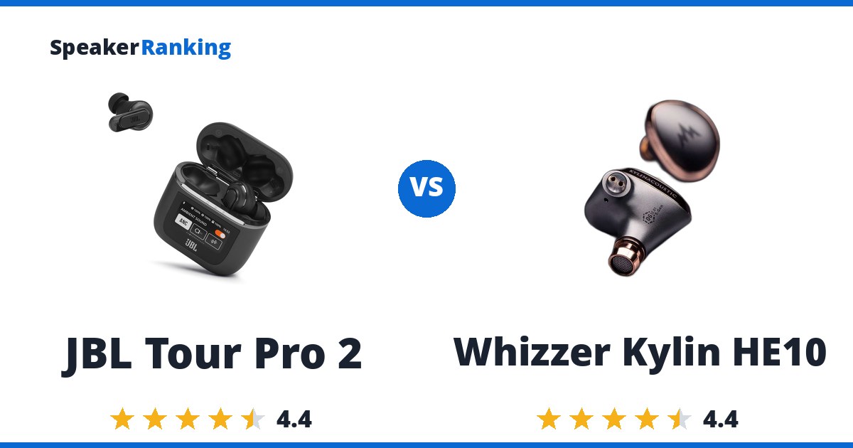 JBL Tour Pro 2 vs Whizzer Kylin HE10