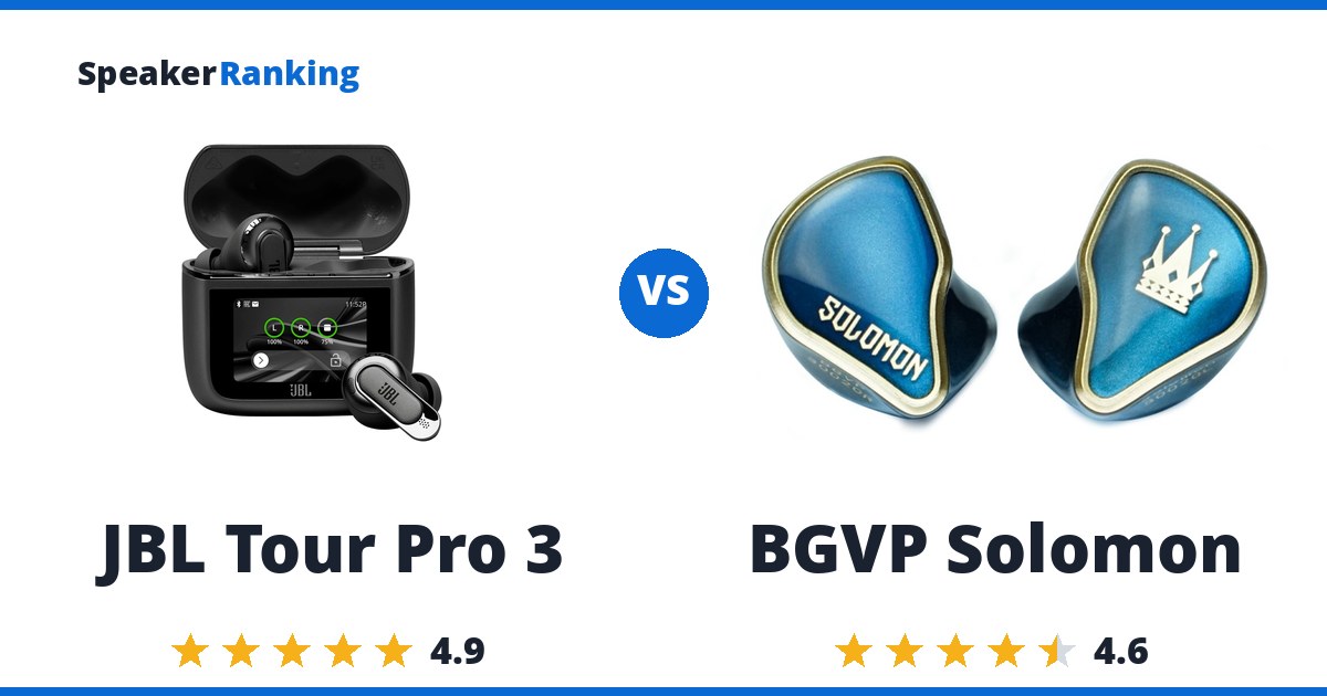 JBL Tour Pro 3 vs BGVP Solomon