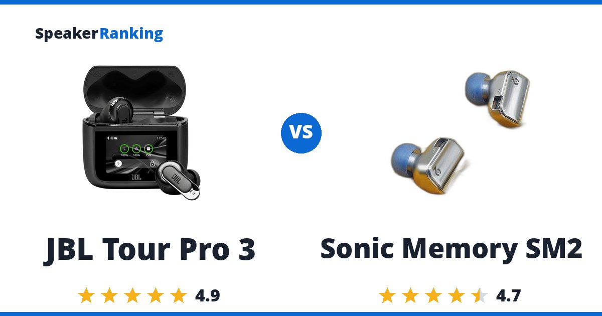 JBL Tour Pro 3 vs Sonic Memory SM2