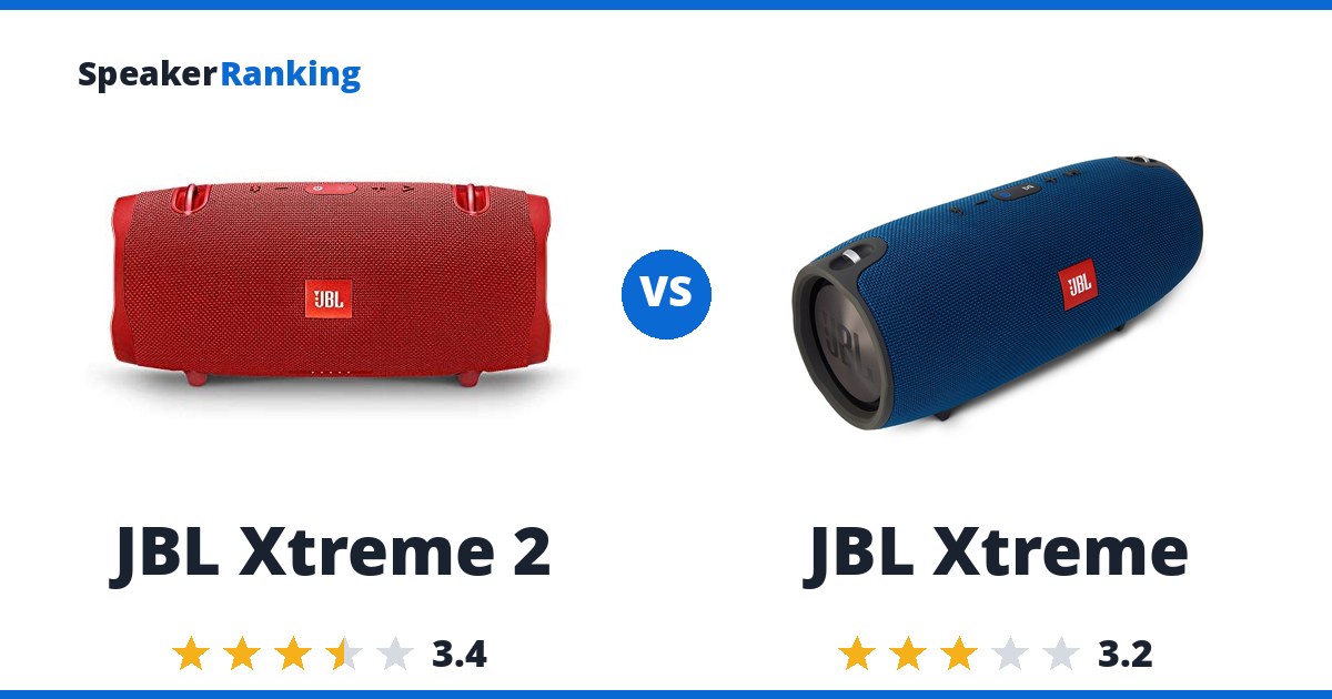 JBL Xtreme 2 vs JBL Xtreme