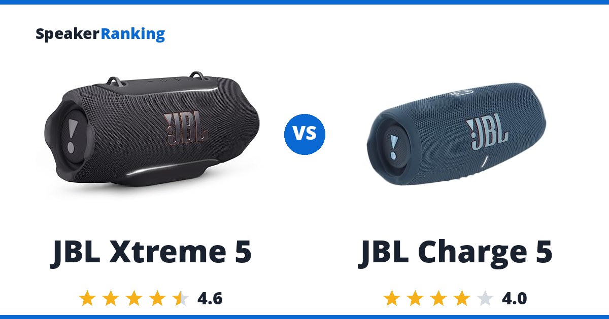 JBL Xtreme 5 vs JBL Charge 5