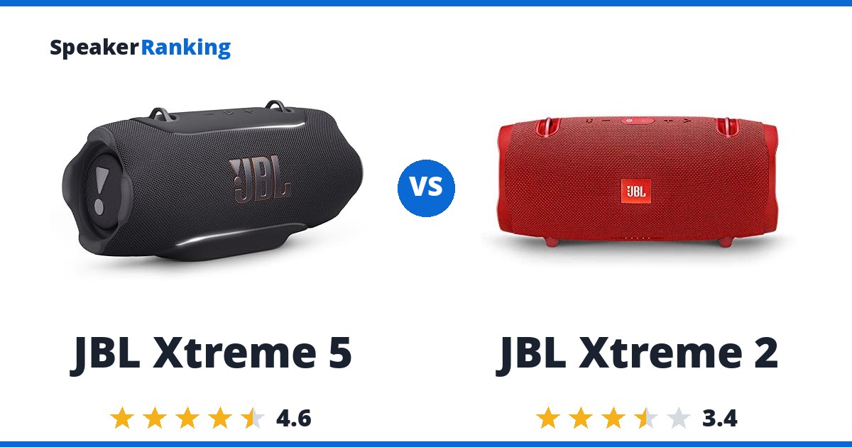 JBL Xtreme 5 vs JBL Xtreme 2