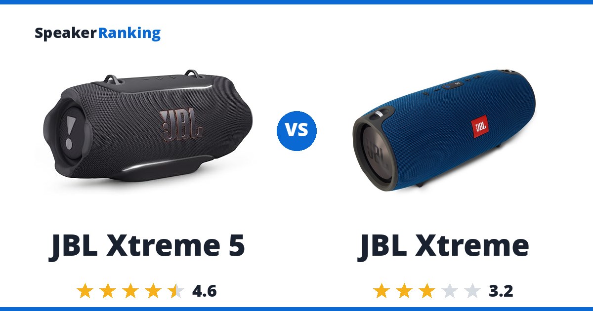 JBL Xtreme 5 vs JBL Xtreme