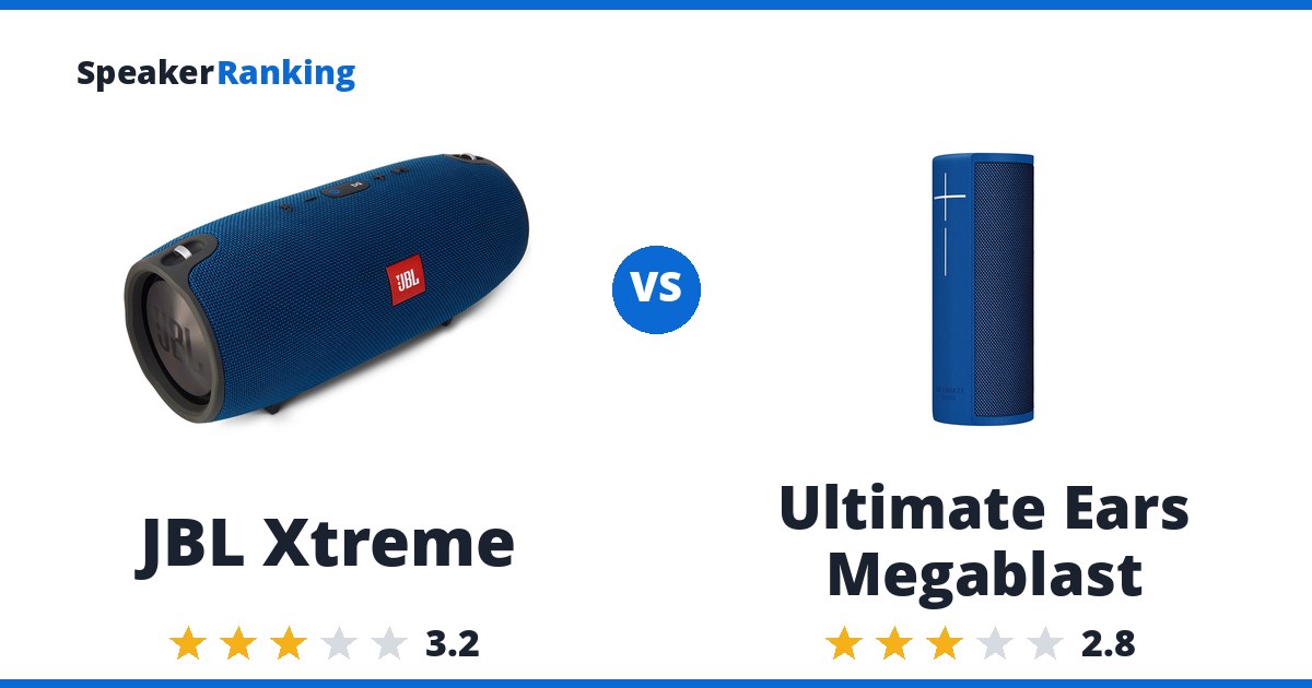 JBL Xtreme vs Ultimate Ears Megablast
