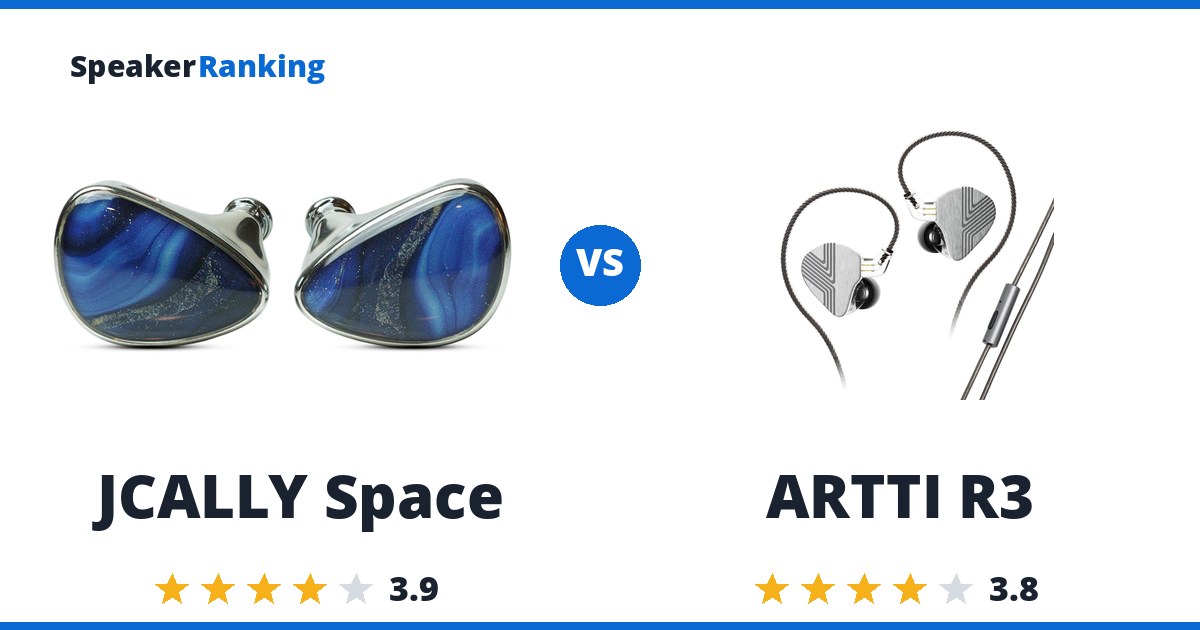 JCALLY Space vs ARTTI R3