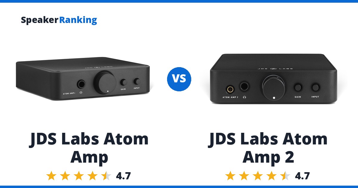 JDS Labs Atom Amp vs JDS Labs Atom Amp 2