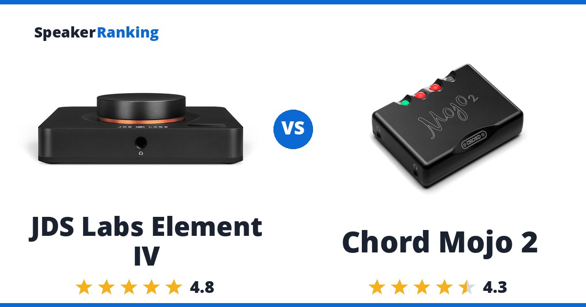 JDS Labs Element IV vs Chord Mojo 2