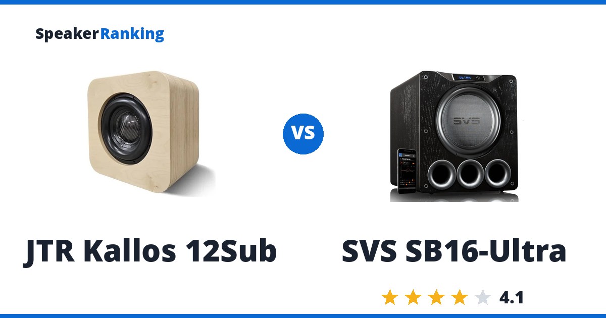 JTR Kallos 12Sub vs SVS SB16-Ultra