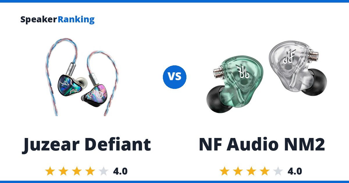 Juzear Defiant vs NF Audio NM2