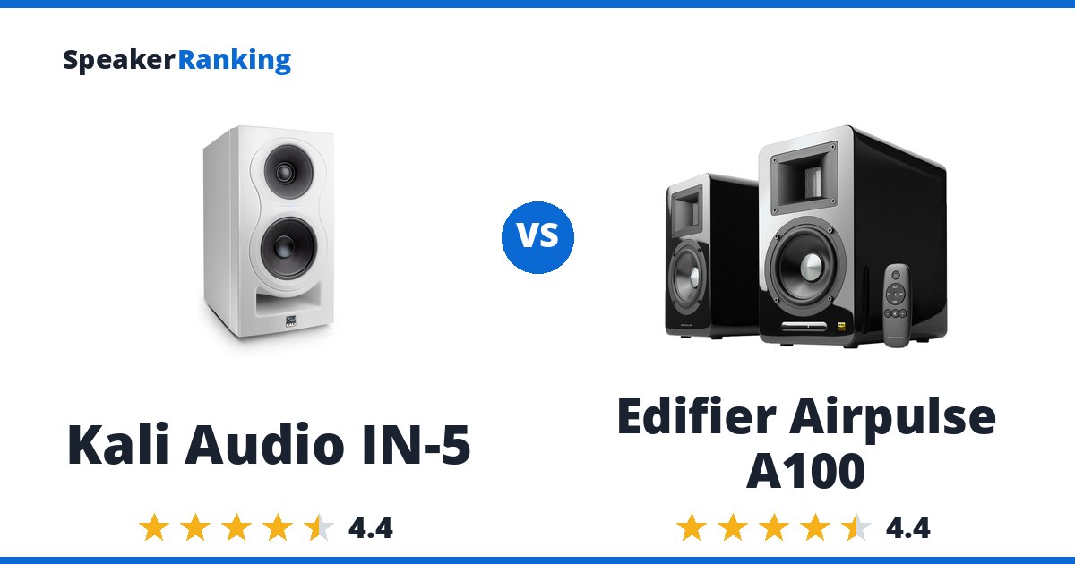 Kali Audio IN-5 vs Edifier Airpulse A100