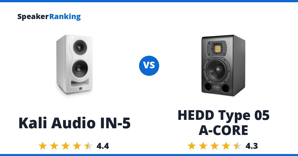 Kali Audio IN-5 vs HEDD Type 05 A-CORE