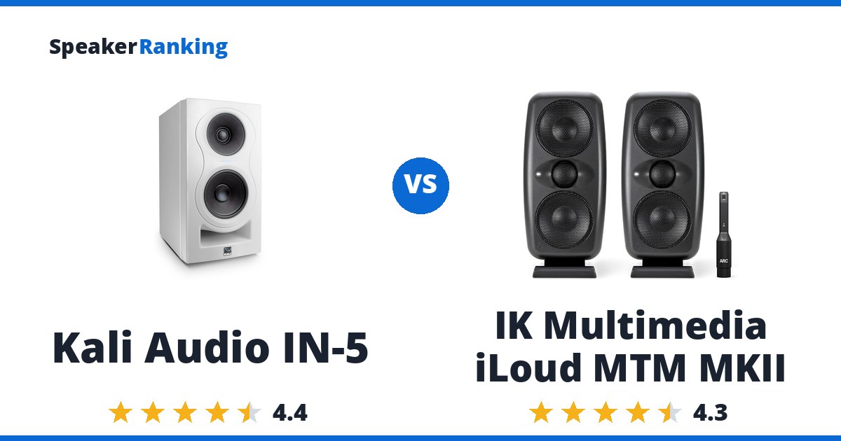 Kali Audio IN-5 vs IK Multimedia iLoud MTM MKII