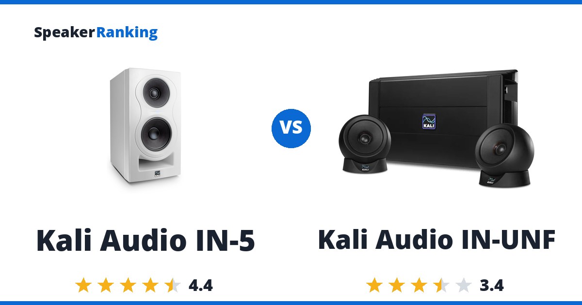 Kali Audio IN-5 vs Kali Audio IN-UNF