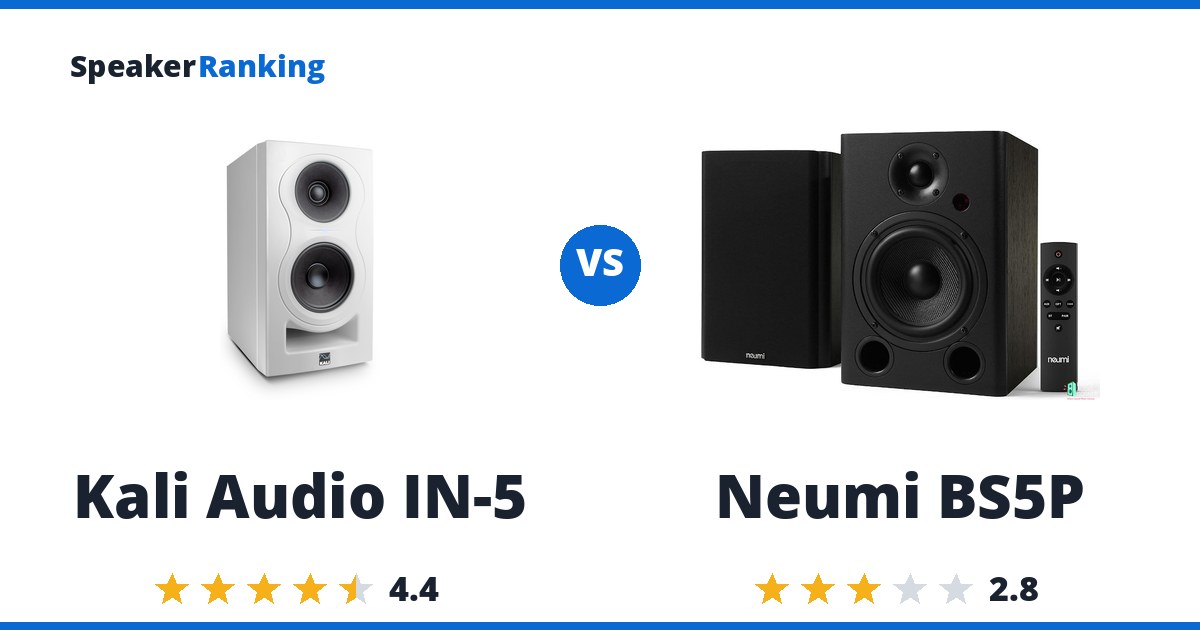 Kali Audio IN-5 vs Neumi BS5P