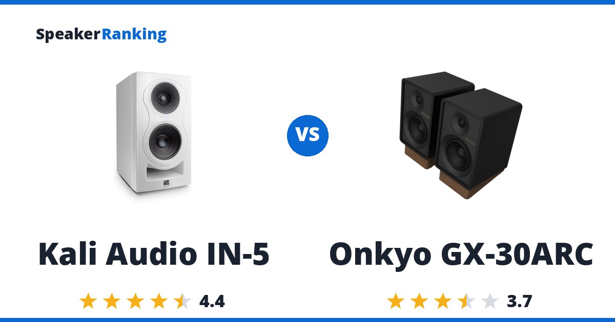 Kali Audio IN-5 vs Onkyo GX-30ARC