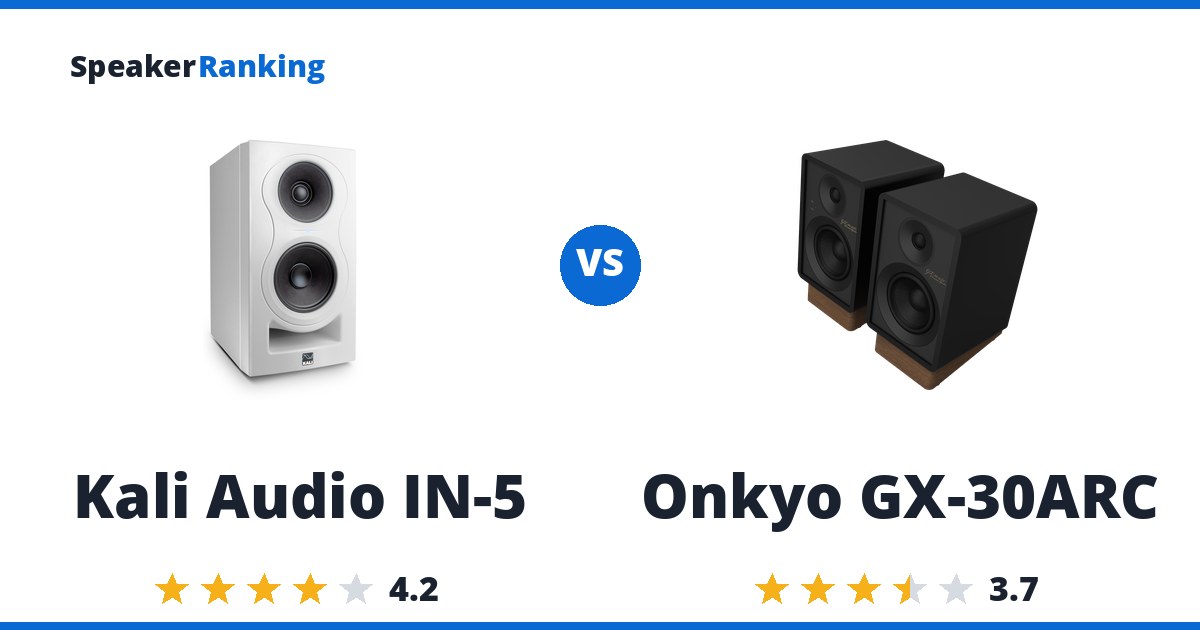 Kali Audio IN-5 vs Onkyo GX-30ARC
