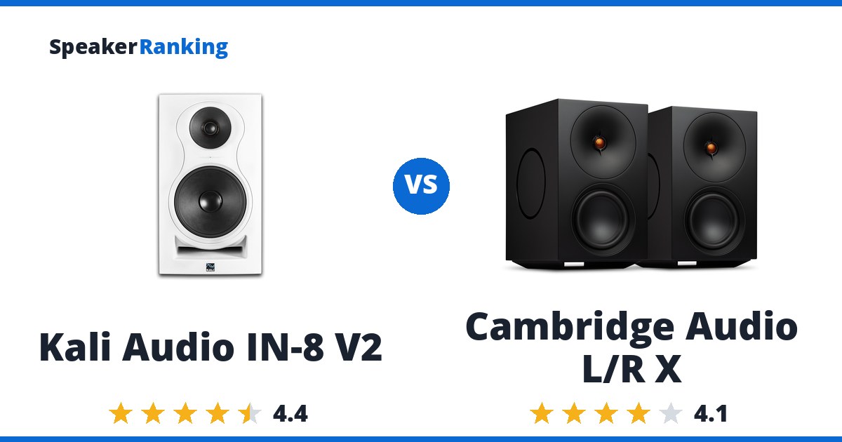 Kali Audio IN-8 V2 vs Cambridge Audio L/R X