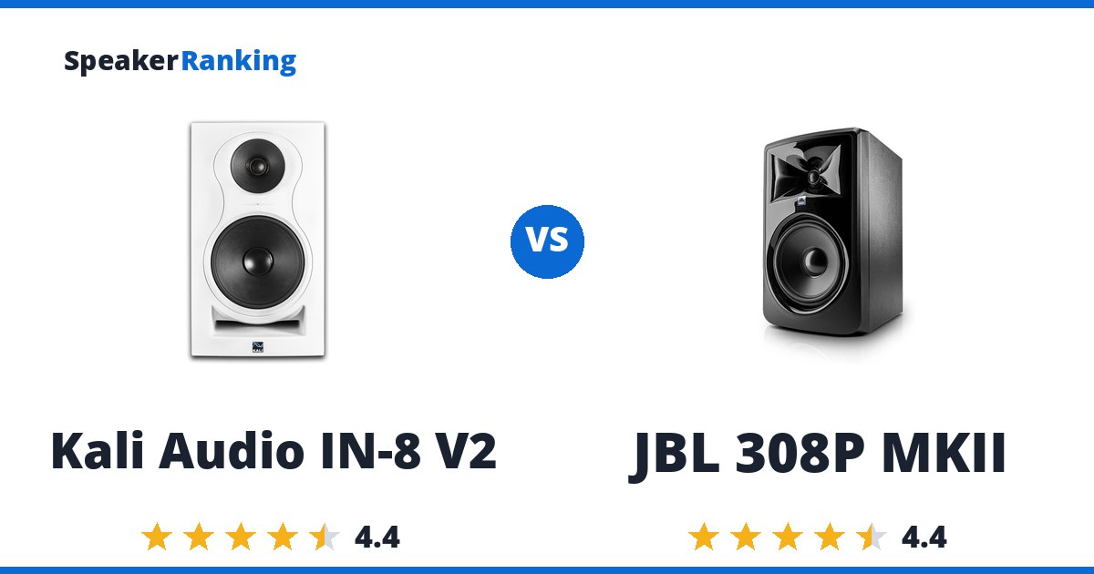 Kali Audio IN-8 V2 vs JBL 308P MKII