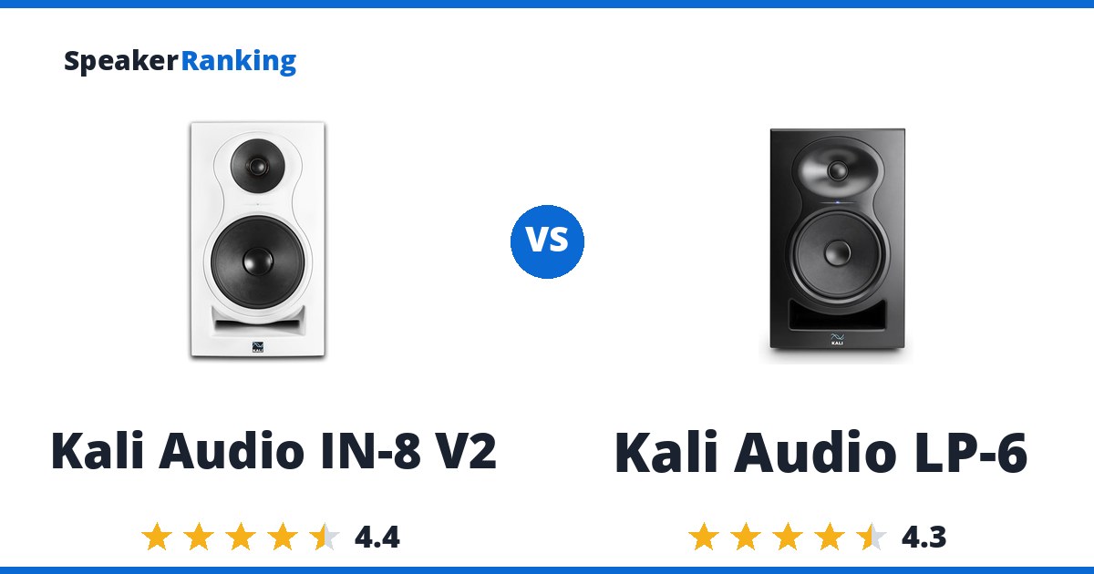 Kali Audio IN-8 V2 vs Kali Audio LP-6