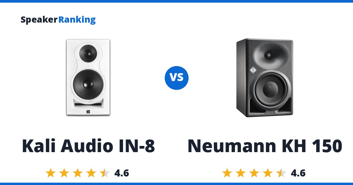 Kali Audio IN-8 vs Neumann KH 150