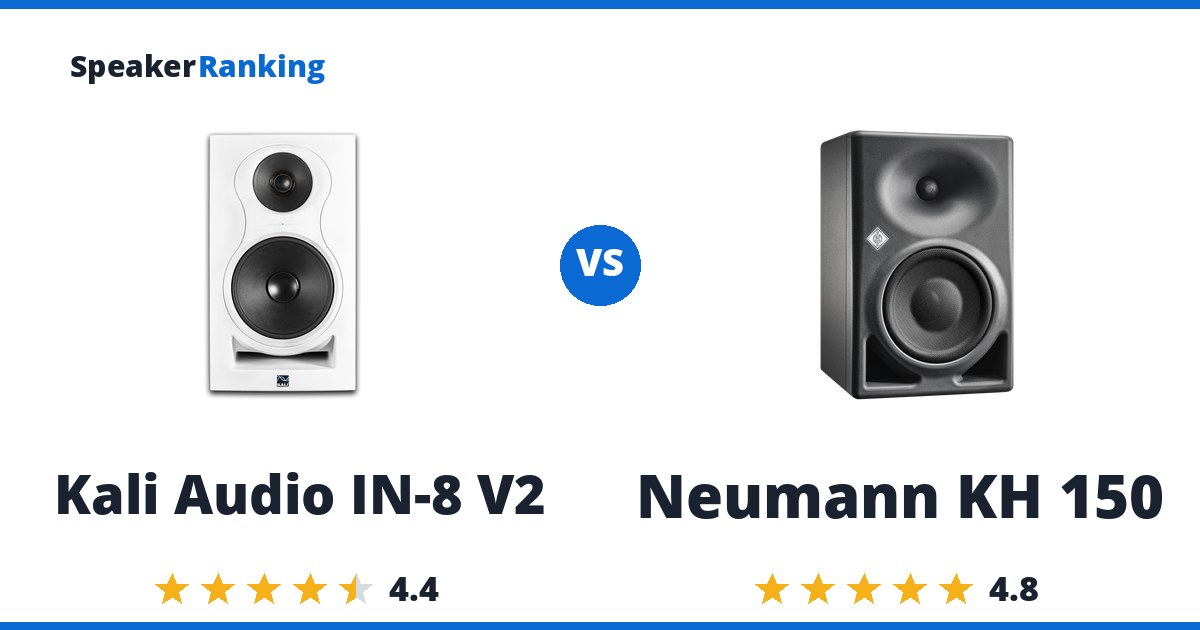 Kali Audio IN-8 V2 vs Neumann KH 150