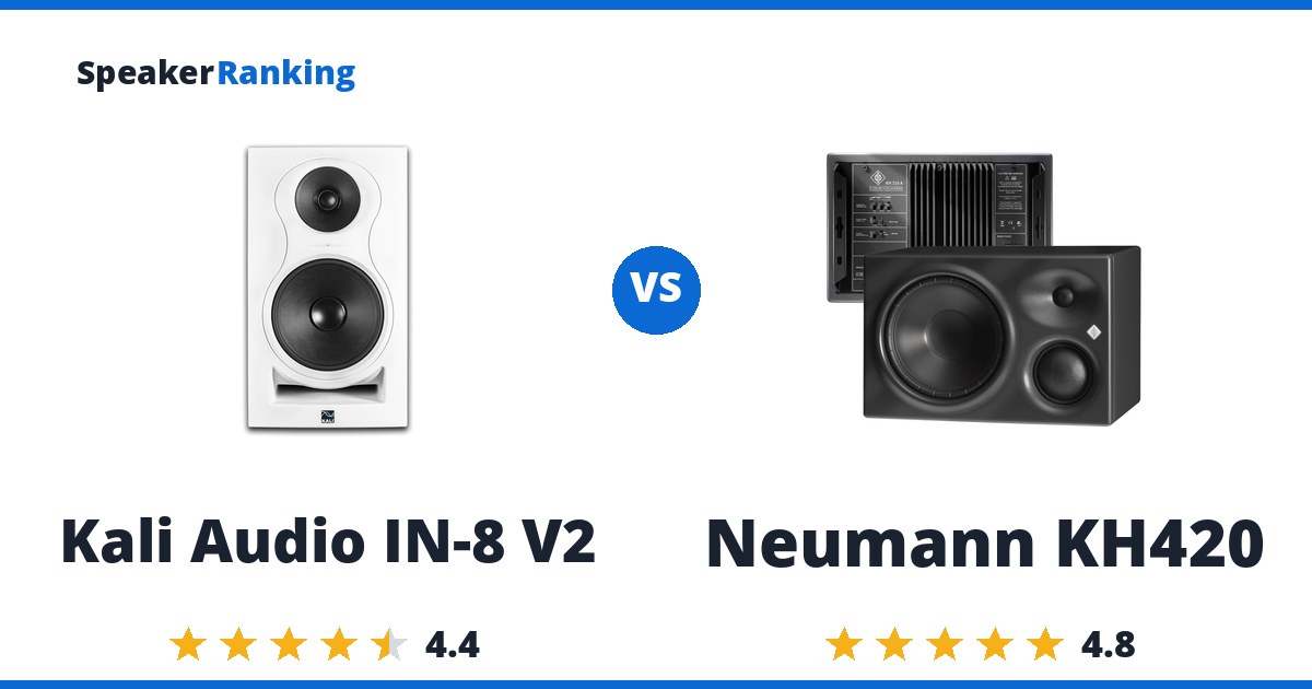 Kali Audio IN-8 V2 vs Neumann KH420
