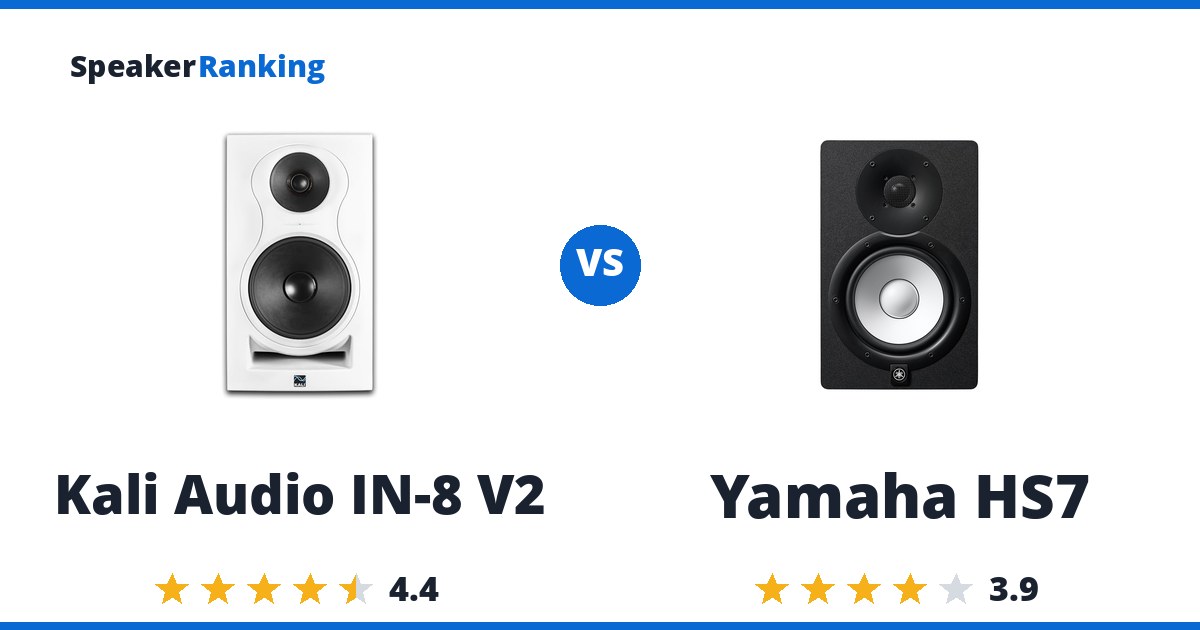 Kali Audio IN-8 V2 vs Yamaha HS7