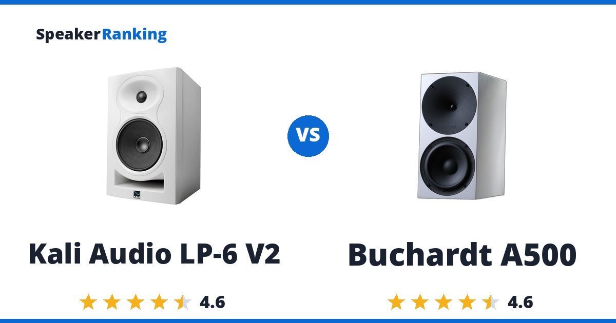 Kali Audio LP-6 V2 vs Buchardt A500
