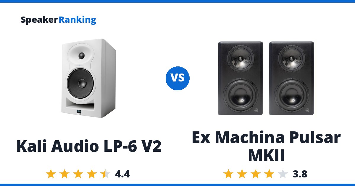 Kali Audio LP-6 V2 vs Ex Machina Pulsar MKII