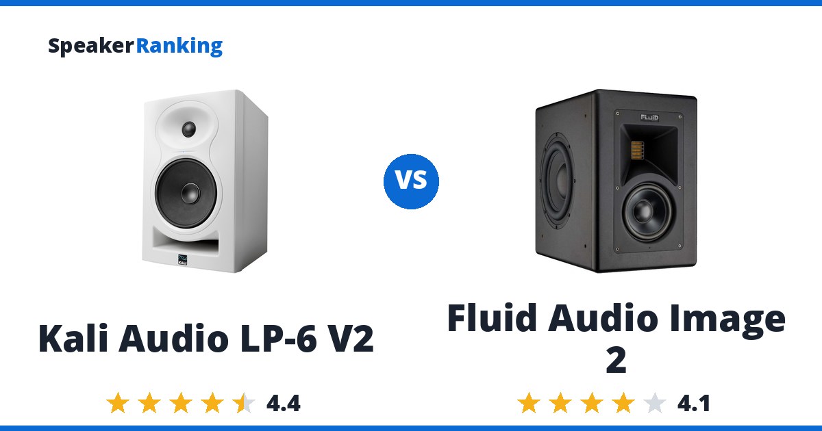 Kali Audio LP-6 V2 vs Fluid Audio Image 2