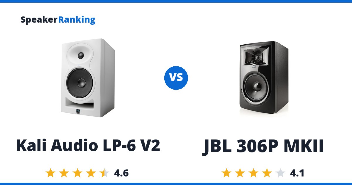 Kali Audio LP-6 V2 vs JBL 306P MKII