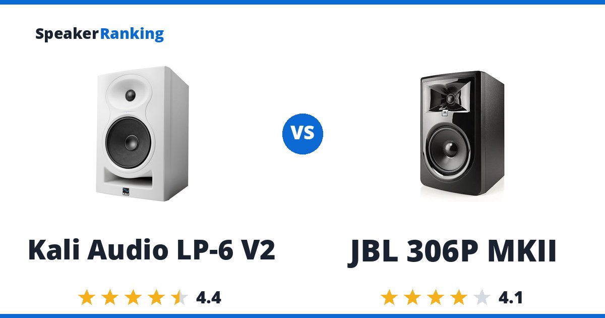 Kali Audio LP-6 V2 vs JBL 306P MKII